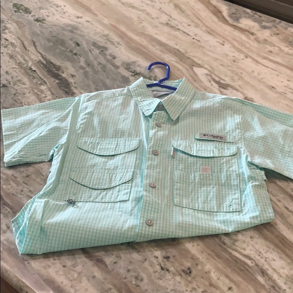 Columbia youth boys button down